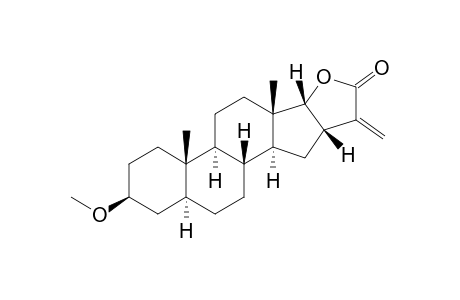 3.beta.-Methoxy-4'-methylidene-4',5',16.beta.,17.beta.-tetrahydro-5.alpha.-androstano[16,17-B]furan-5'-one