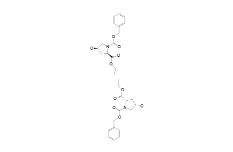 N-CARBOXYBENZYL-CIS-4-HYDROXY-L-PROLINE_ETHYLESTER;MIXTURE_OF_ISOMERS