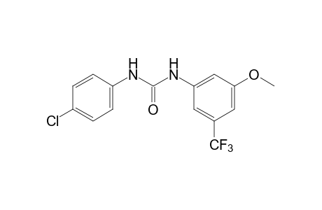 4'-chloro-3-methoxy-5-(trifluoromethyl)carbanilide