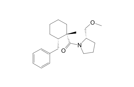 Pyrrolidine, 2-(methoxymethyl)-1-[[1-methyl-2-(phenylmethyl)cyclohexyl]carbonyl]-, [1S-[1.alpha.(R*),2.beta.]]-