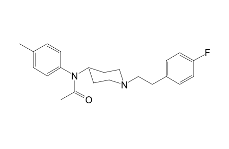 N-(1-[2-(4-Fluorophenyl)ethyl]piperidin-4-yl)-N-4-methylphenylacetamide