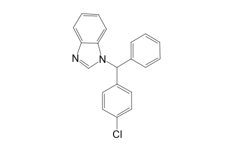 1-[(4-Chlorophenyl)(phenyl)methyl]-1H-benzimidazole
