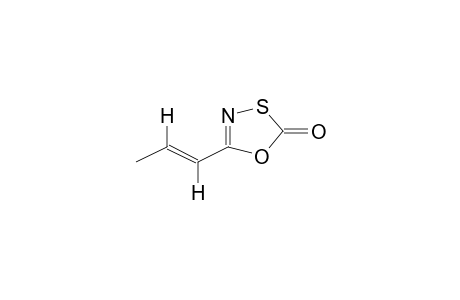 5-(1-PROPENYL)-1,3,4-OXATHIAZOL-2-ONE