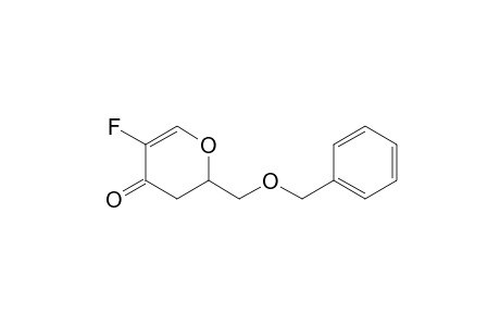 2-Benzyloxymethyl-5-fluoro-2,3-dihydro-2H-pyran-4-one