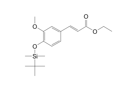 Ethyl 4-hydroxy-3-methoxycinnamate, tert-butyldimethylsilyl ether