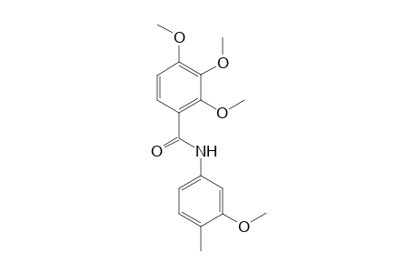 2,3,4-Trimethoxy-N-(3-methoxy-4-methylphenyl)benzamide