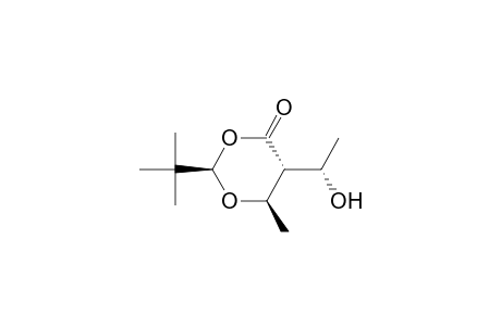 (2R,5R,6R)-2-tert-butyl-5-[(1S)-1-hydroxyethyl]-6-methyl-1,3-dioxan-4-one