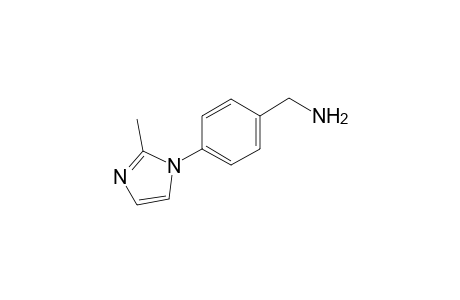 [4-(2-methyl-1H-imidazol-1-yl)phenyl]methanamine
