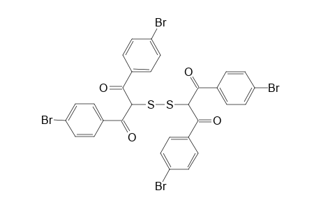 2-[[1,3-bis(4-bromophenyl)-1,3-bis(oxidanylidene)propan-2-yl]disulfanyl]-1,3-bis(4-bromophenyl)propane-1,3-dione