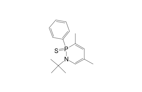 1,2-Azaphosphorine, 1-(1,1-dimethylethyl)-1,2-dihydro-3,5-dimethyl-2-phenyl-, 2-sulfide