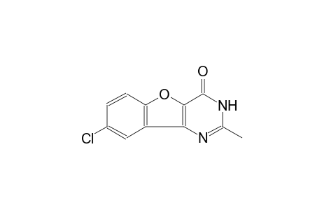 8-chloro-2-methyl[1]benzofuro[3,2-d]pyrimidin-4(3H)-one