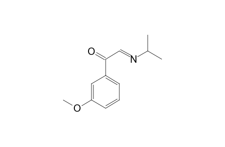 N-iso-Propyl-2-(3-methoxyphenyl)-2-oxoethanimine