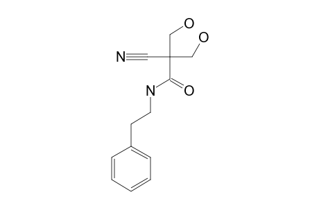 2-CYANO-3-HYDROXY-2-(HYDROXYMETHYL)-N-(2-PHENYLETHYL)-PROPANAMIDE