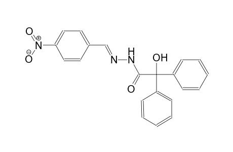 2-hydroxy-N'-[(E)-(4-nitrophenyl)methylidene]-2,2-diphenylacetohydrazide