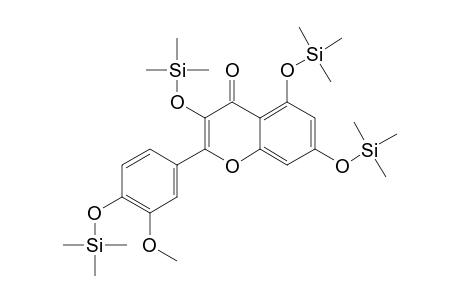 Isorhamnetin, tetra-TMS