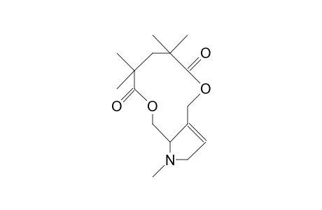 (.+-.)-6,7-O,O-(2,2,4,4-Tetramethyl-glutaryl)-synthanecine A