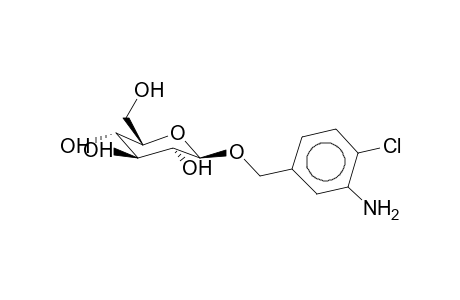 (3-Amino-4-chloro-benzyl)-b-d-glucopyranoside
