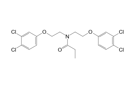 N,N-bis[2-(3,4-dichlorophenoxy)ethyl]propionamide