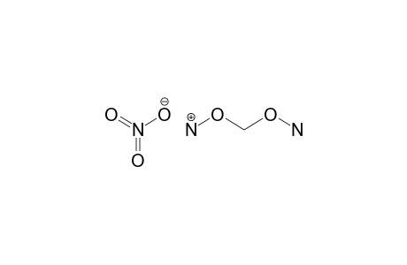 METHYLENE-BISOXYAMINE-MONONITRATE;[CH2(ONH2)(ONH3+)]-[NO3-]