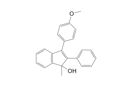 3-(4-Methoxyphenyl)-1-methyl-2-phenyl-1H-inden-1-ol