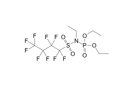 N-diethoxyphosphoryl-N-ethyl-1,1,2,2,3,3,4,4,4-nonafluoro-1-butanesulfonamide