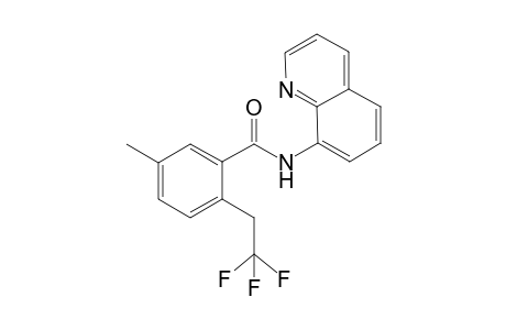 5-Methyl-N-(quinolin-8-yl)-2-(2,2,2-trifluoroethyl)benzamide