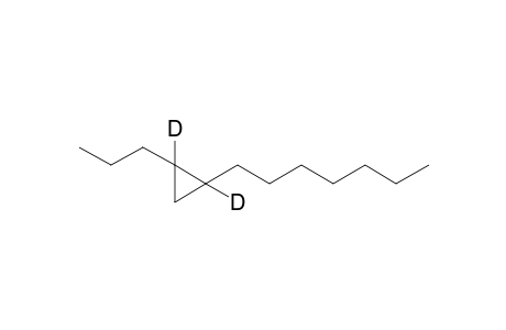 2,3-Dideuterio-2-heptyl-3-propylcycloproane