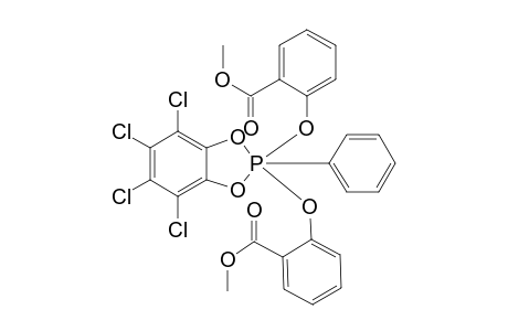 2-BIS-(2'-CARBOMETHOXYPHENOXY)-2-PHENYL-1,3,2-TETRACHLOROBENZODIOXAPHOSPHOLE