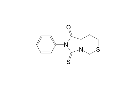 2-Phenyl-3-sulfanylidene-5,7,8,8a-tetrahydroimidazo[1,5-c][1,3]thiazin-1-one