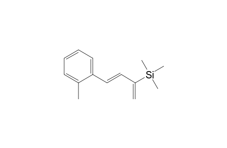 Silane, trimethyl[1-methylene-3-(2-methylphenyl)-2-propenyl]-, (E)-