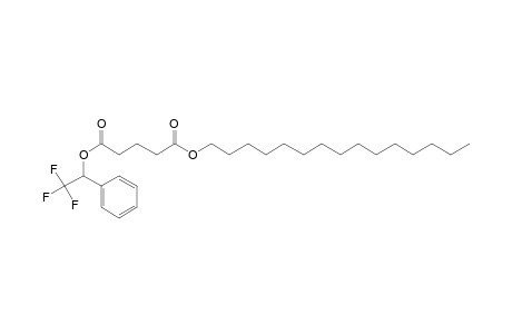 Glutaric acid, pentadecyl 1-phenyl-2,2,2-trifluoroethyl ester