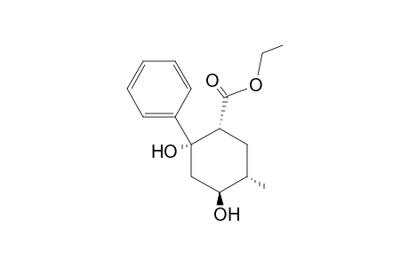 (1R,2S,5S)-2,4-Dihydroxy-5-methyl-2-phenyl-cyclohexanecarboxylic acid ethyl ester