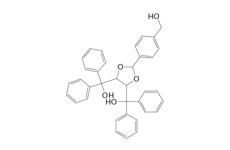2-[(4'-Hydroxymethyl)phenyl]-.alpha.,.alpha.,.alpha.',.alpha.'-tetraphenyl-1,3-dioxolane-4,5-dimethanol