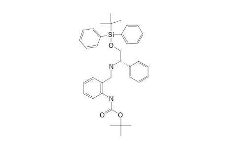 TERT.-BUTYL-2-[[(R)-2-(TERT.-BUTYLDIPHENYLSILYLOXY)-1-PHENYLETHYLAMINO]-METHYL]-PHENYLCARBAMATE