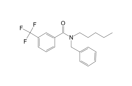 Benzamide, 3-trifluoromethyl-N-benzyl-N-pentyl-