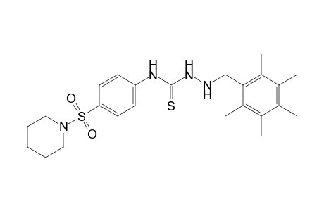 1-(2,3,4,5,6-pentamethylbenzyl)-4-[p-(piperidinosulfonyl)phenyl]-3-thiosemicarbazide