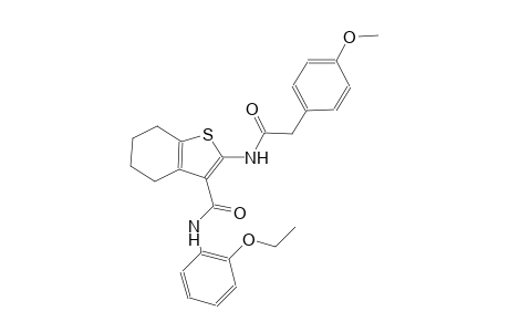 benzo[b]thiophene-3-carboxamide, N-(2-ethoxyphenyl)-4,5,6,7-tetrahydro-2-[[(4-methoxyphenyl)acetyl]amino]-