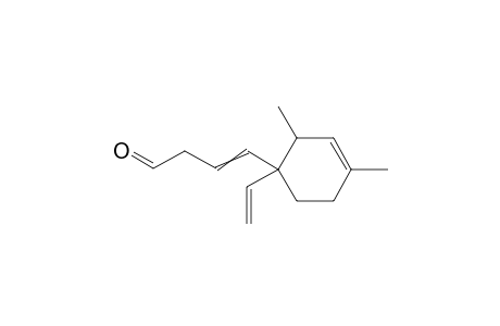 4-(2,4-Dimethyl-1-vinylcyclohex-3-enyl)but-3-en-1-one