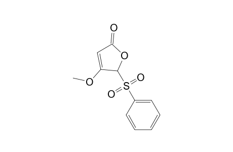 2(5H)-Furanone, 4-methoxy-5-(phenylsulfonyl)-