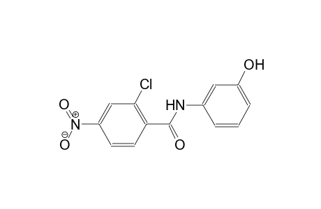 2-chloro-N-(3-hydroxyphenyl)-4-nitrobenzamide