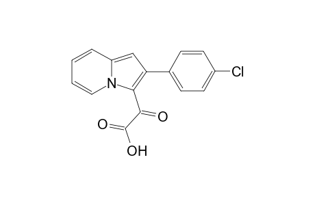 2-[2-(4-chlorophenyl)indolizin-3-yl]-2-oxoacetic acid