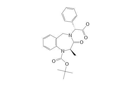 (R)-2-[(R)-1-(TERT.-BUTOXYCARBONYL)-2,3-DIHYDRO-2-METHYL-3-OXO-1H-BENZO-[E]-[1,4]-DIAZEPIN-4(5H)-YL]-2-PHENYLACETIC-ACID