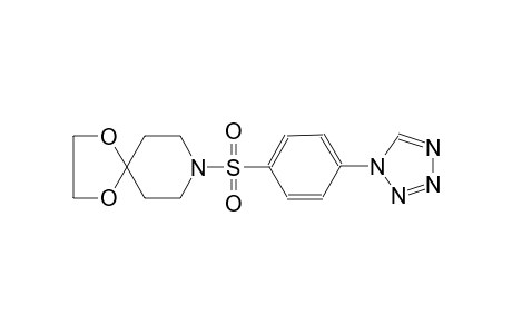 1,4-dioxa-8-azaspiro[4.5]decane, 8-[[4-(1H-tetrazol-1-yl)phenyl]sulfonyl]-