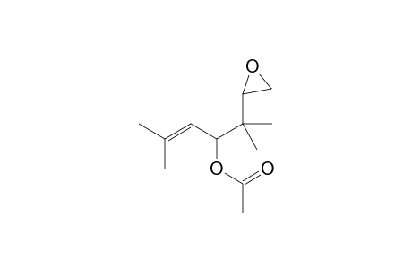 threo/erythro-2,5,5-trimethyl-6,7-epoxy-hept-2-en-4-yl acetate