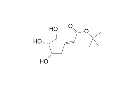 (E,5S,6R)-5,6,7-trihydroxy-2-heptenoic acid tert-butyl ester