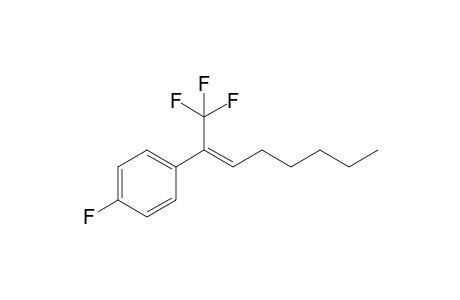 (Z)-1-fluoro-4-(1,1,1-trifluorooct-2-en-2-yl)benzene