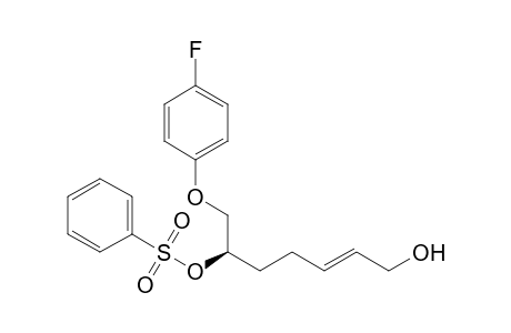 (2E,6R)-6-Benzenesulphonyloxy-7-(4-fluorophenoxy)hept-2-en-1-ol