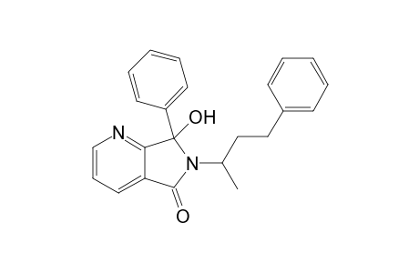 7-Hydroxy-6-(1-methyl-3-phenyl-propyl)-7-phenyl-pyrrolo[3,4-b]pyridin-5-one