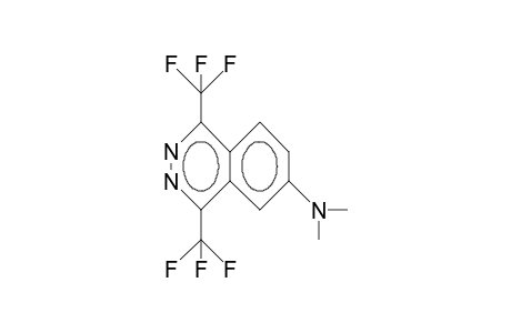 1,4-Bis(trifluoromethyl)-6-dimethylamino-phthalazine