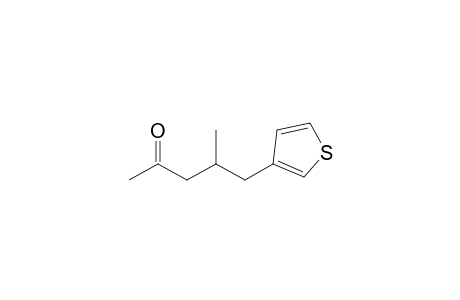 2-Pentanone, 4-methyl-5-(3-thienyl)-